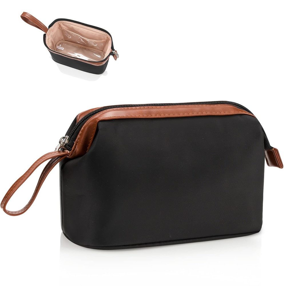 Travel Makeup Bag, Small Cosmetic Bags For Women,large Capacity Portable🙀